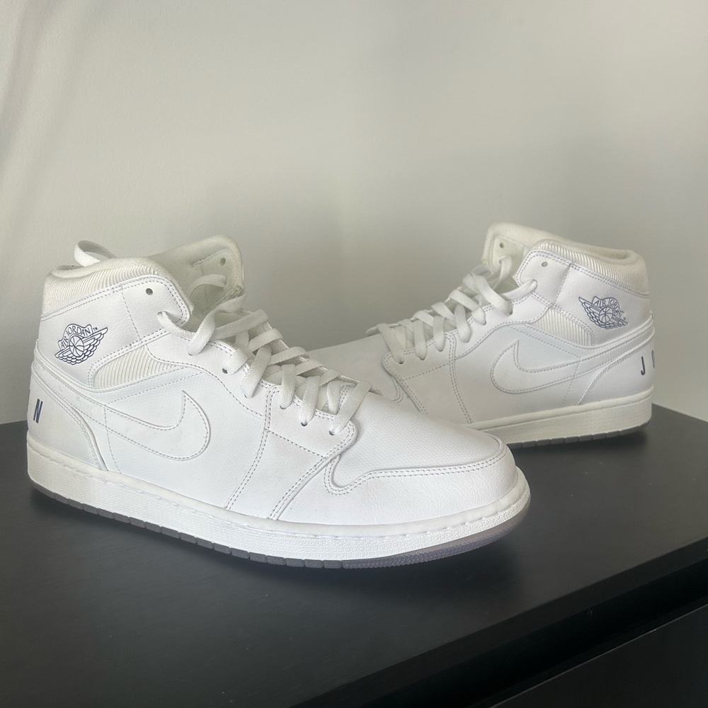 Jordan Men's White High-Top Sneakers